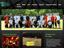 Tablet Screenshot of firsttouchsports.org